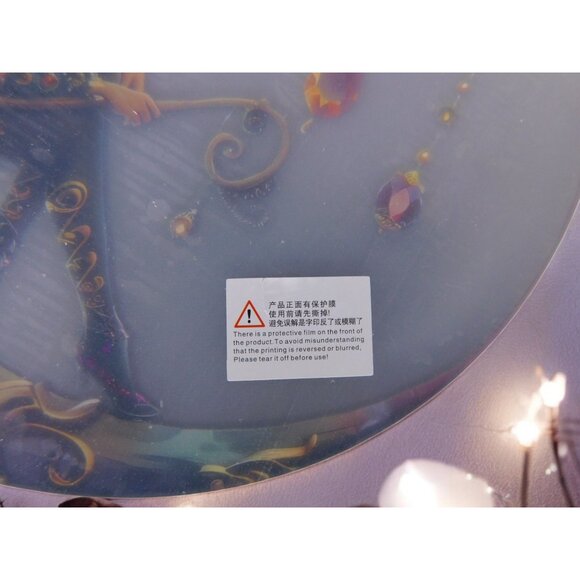 Crystal Moon Witch Suncatcher Acrylic 8"x8" Wall Hanging Art Décor - Picture 7 of 11